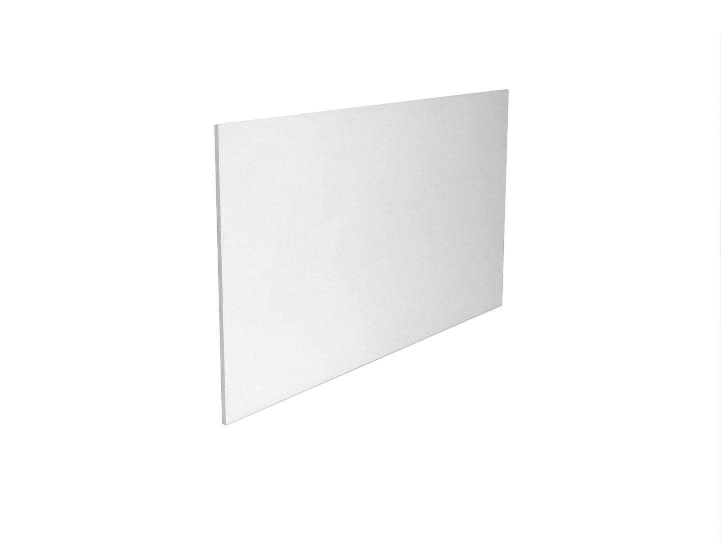 Island Panel - 48 x 34 1/2 Inches - White Lacquered Melamine