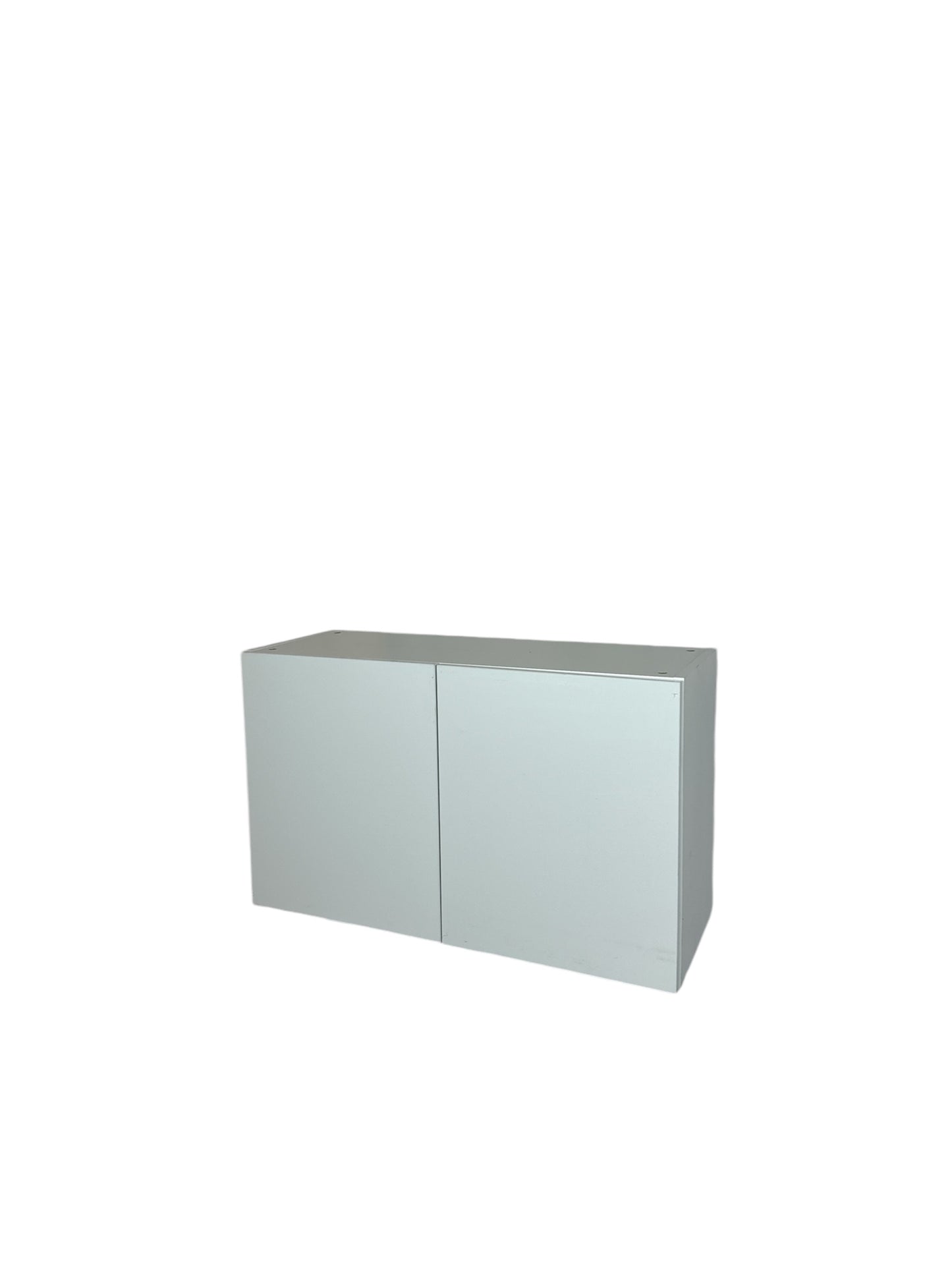 Cabinet de Haut - 2 Porte - 24 po de large x 15 po de hauteur - Mélamine Laquée Blanche