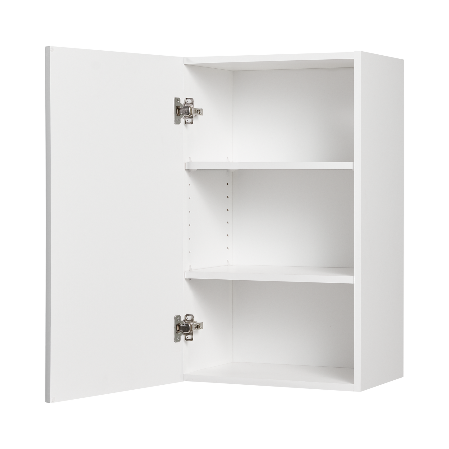 Cabinet de Haut - 1 Porte - 18 po de large x 36 po de hauteur - Polymère Shaker Gris