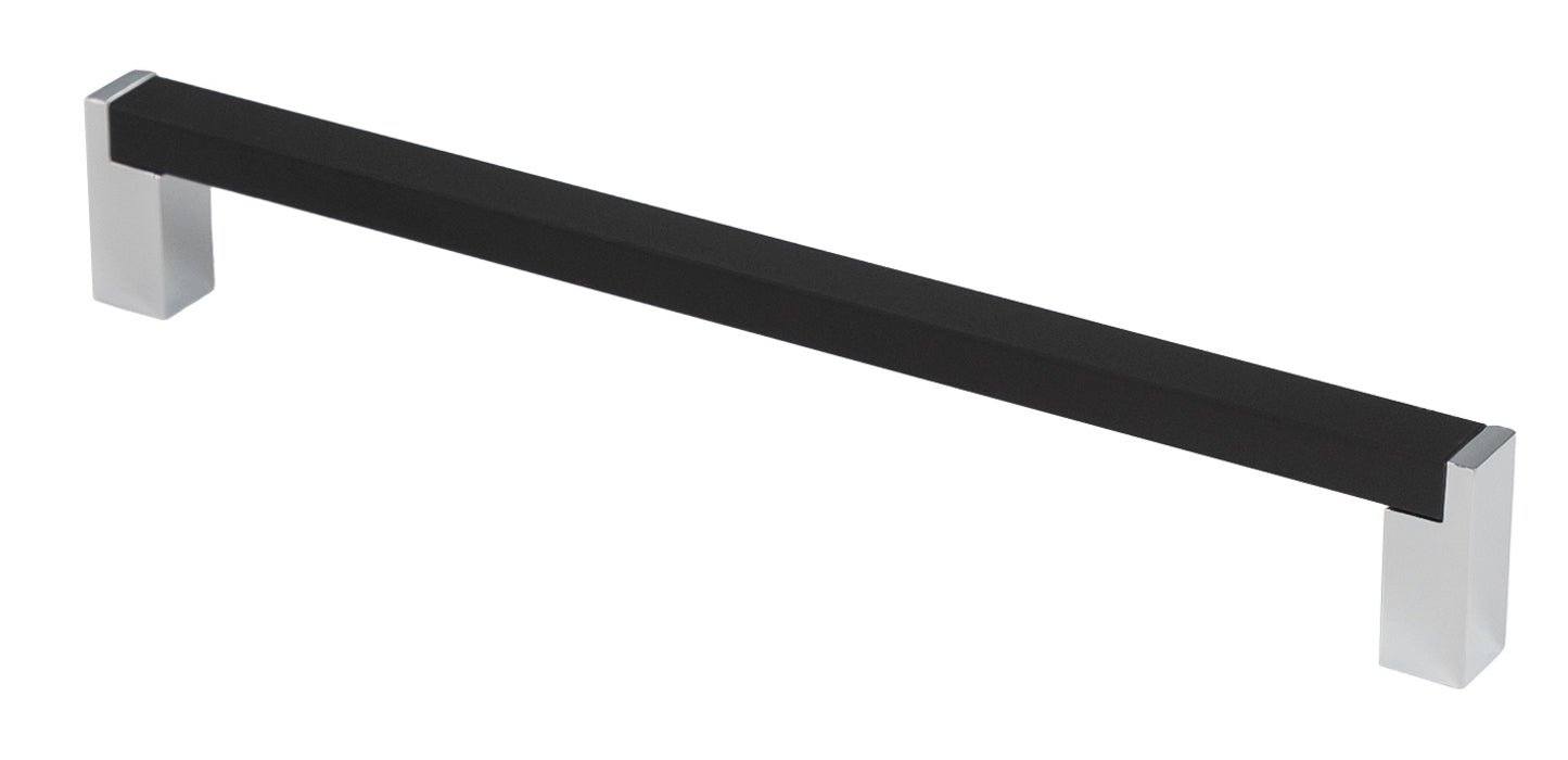 R2004 chrome and matt black handle 192 mm