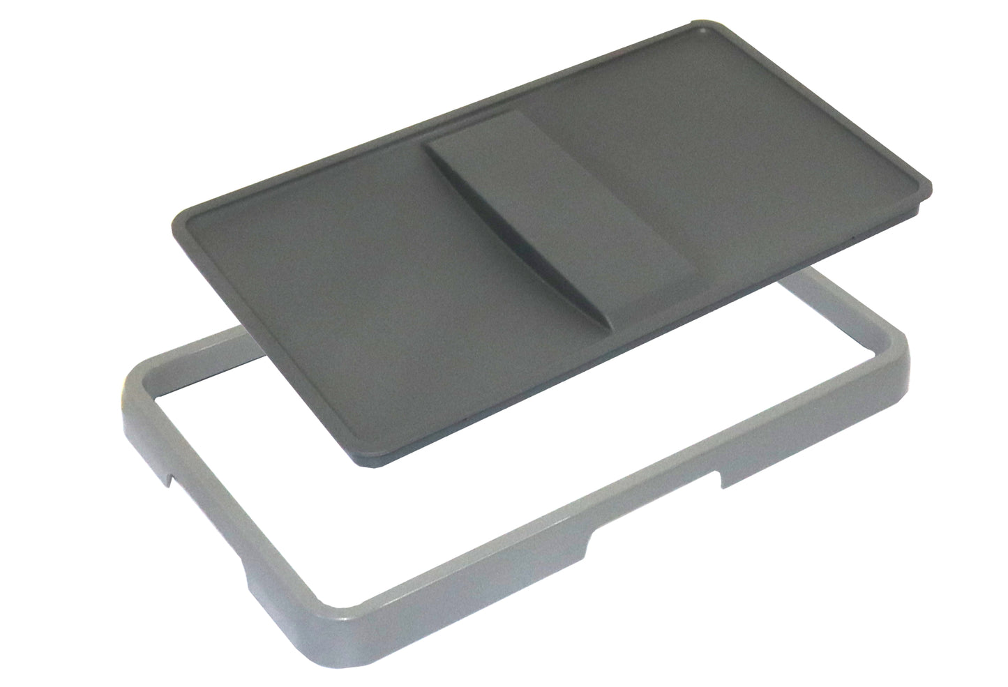 Poubelle coulissante WRB 18'' 70L 2 bacs anthracite