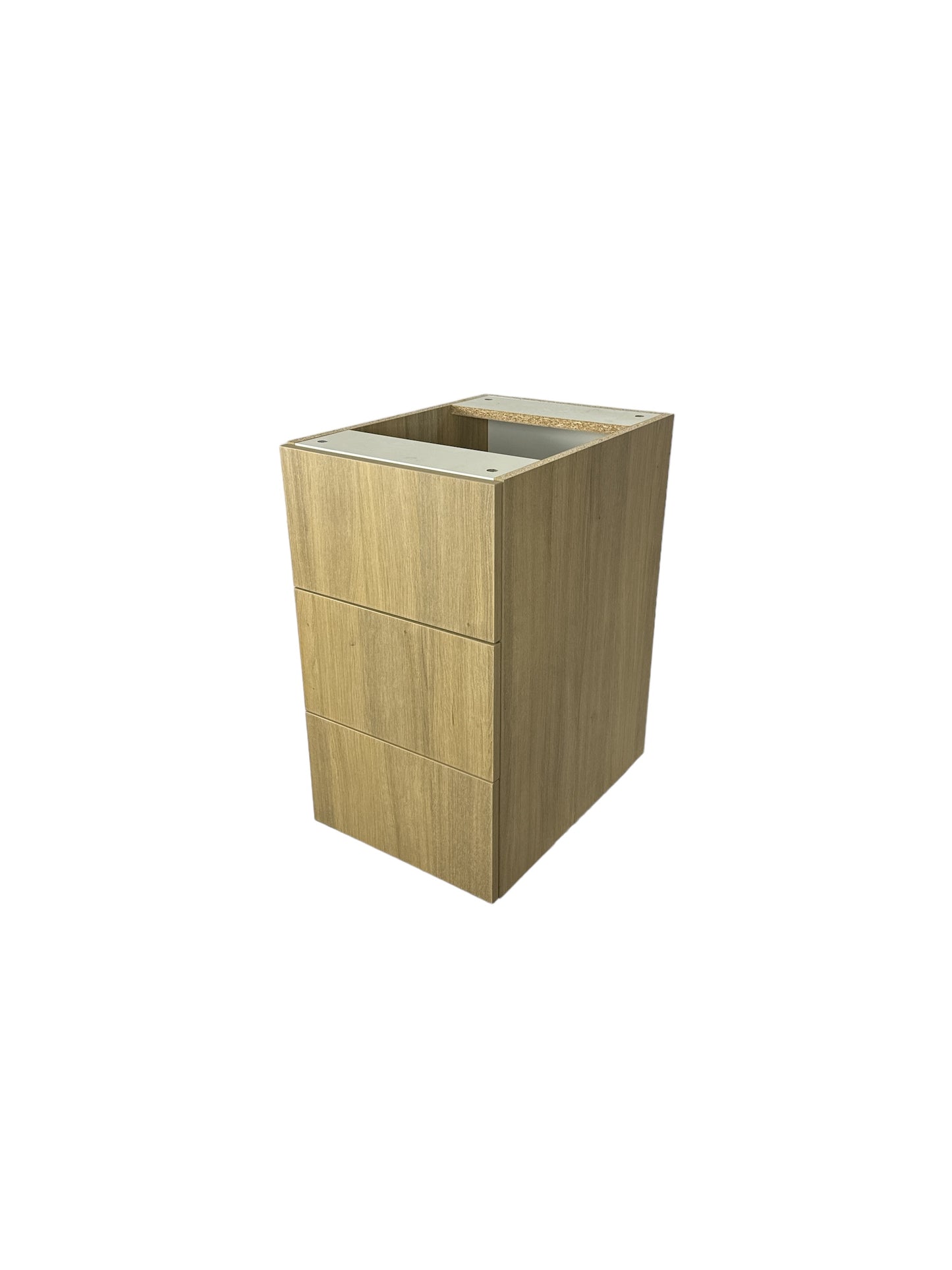 Vanity on legs - 15 inches - 3 drawers - RHA melamine