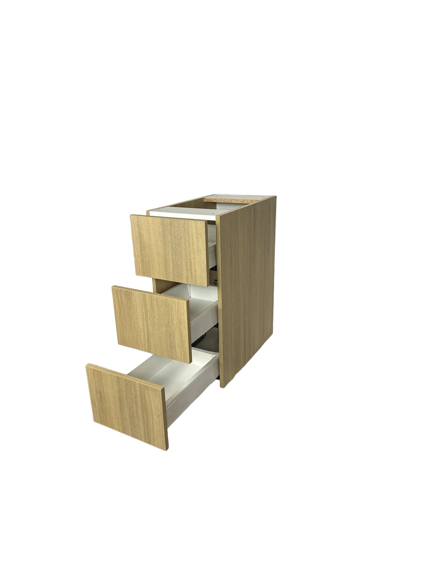 Vanité sur pattes - 12 Pouces - 3 tiroirs - Mélamine RHA