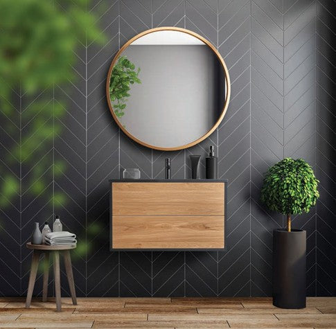 Vanité suspendue Duke 30 pouces (lavabo inclus)