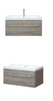 Vanité Relax 36 pouces Gris Pale (lavabo inclus)