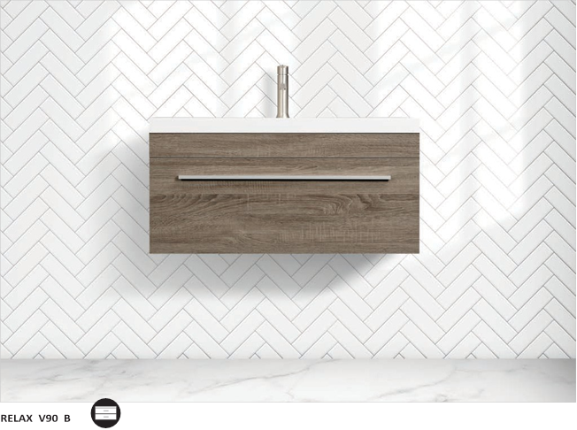 Vanité Relax 36 pouces (lavabo inclus)