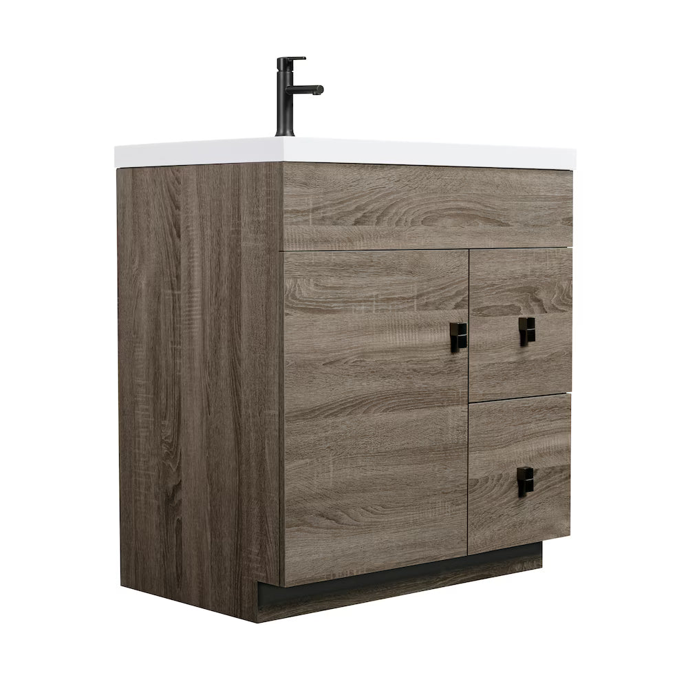 Vanité ECO 30 pouces Brun