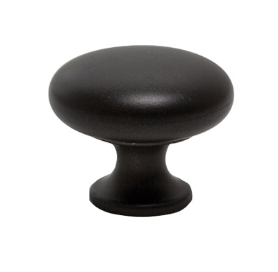 Poignée Bouton DUKE V0393 noir mat 31 mm