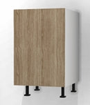 Cabinet de bas 1 porte - 21 pouce de large - Mélamine Bois Zen