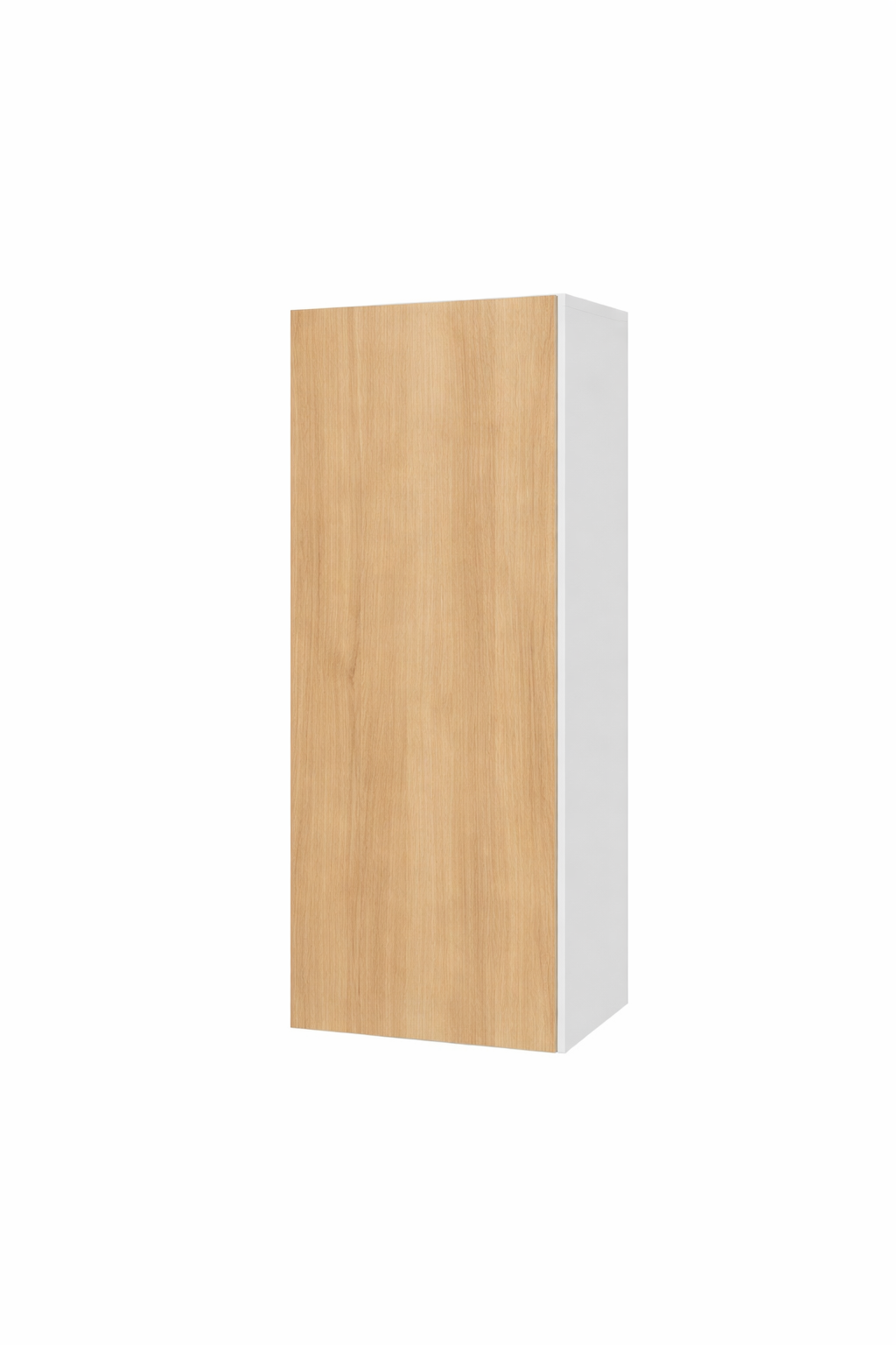 Cabinet de Haut - 1 Porte - 12 po de large x 30 po de hauteur - Mélamine Bois Zen