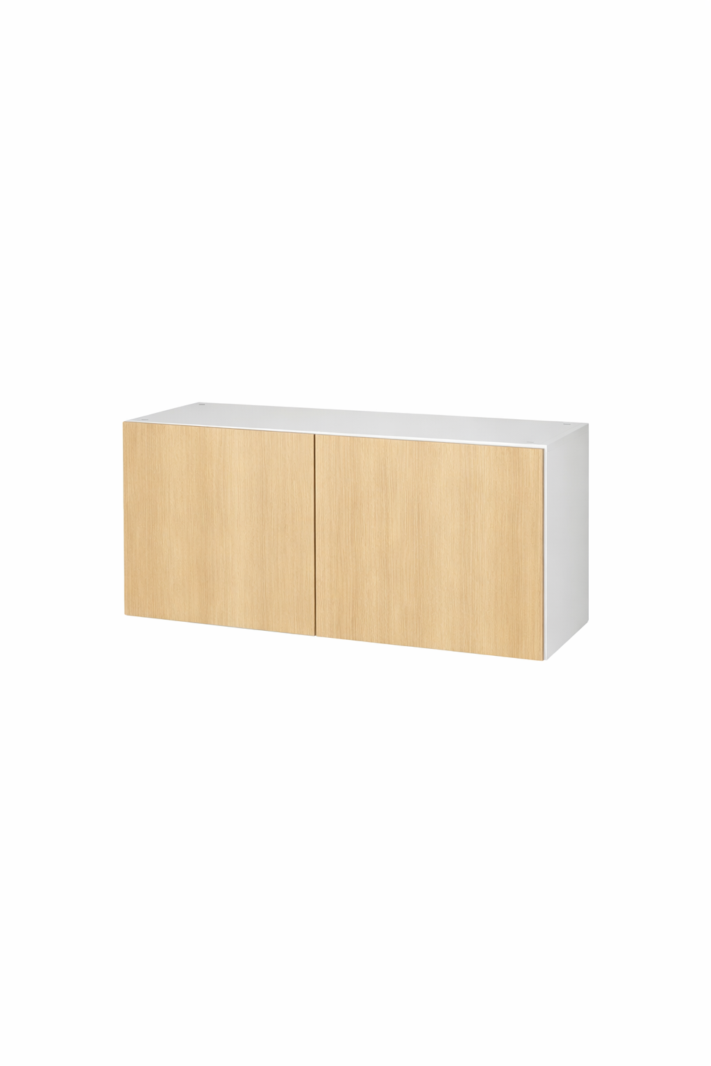 Cabinet de Haut Poêle - 2 Portes - 30 po de large x 24 po de hauteur – Mélamine Bois Zen