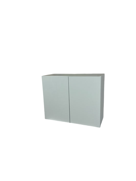Cabinet de Haut Poêle - 2 Portes - 30 po de large x 24 po de hauteur – Mélamine Laquée Blanche