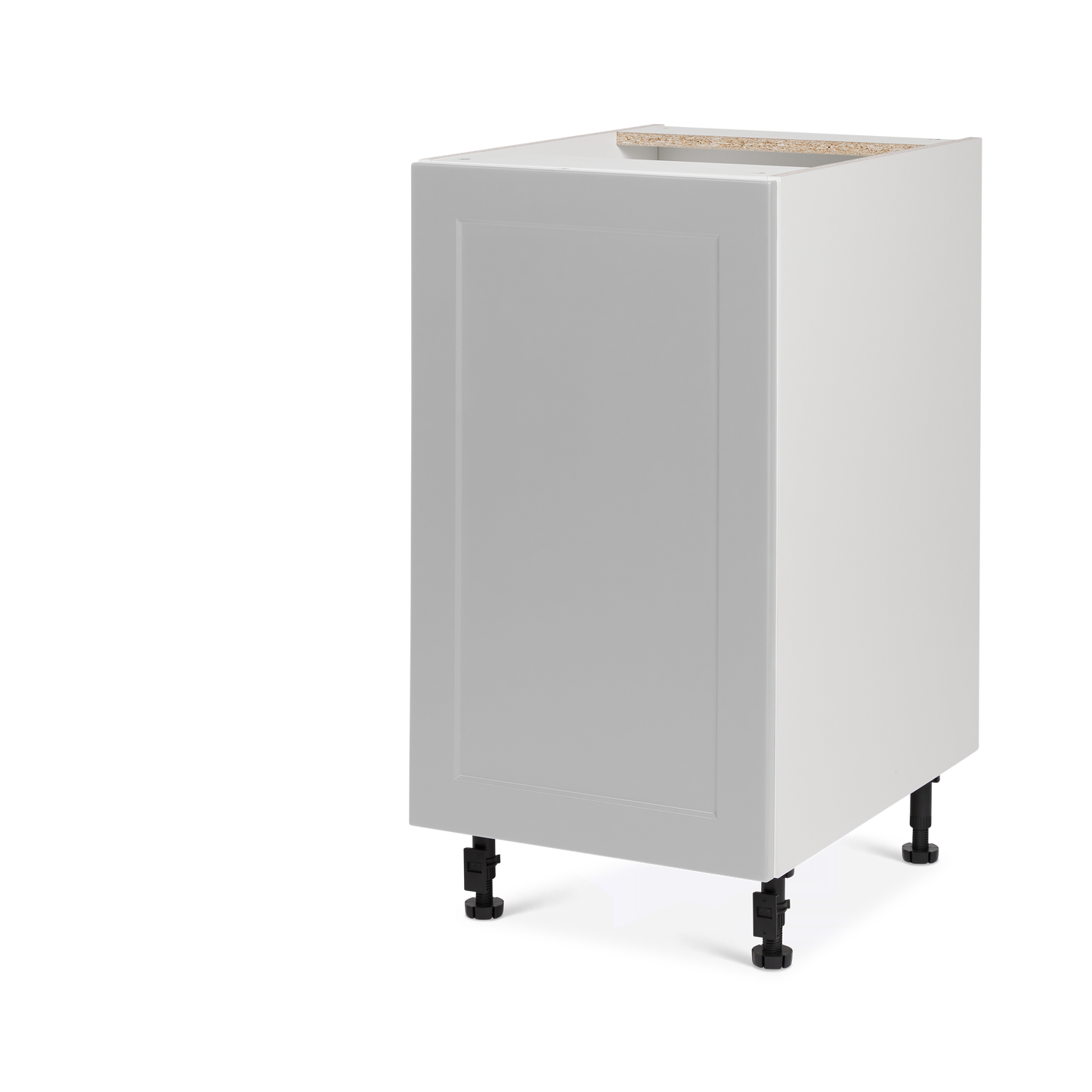 Cabinet de bas - 1 porte - 18 pouces de large - Polymère Shaker Gris