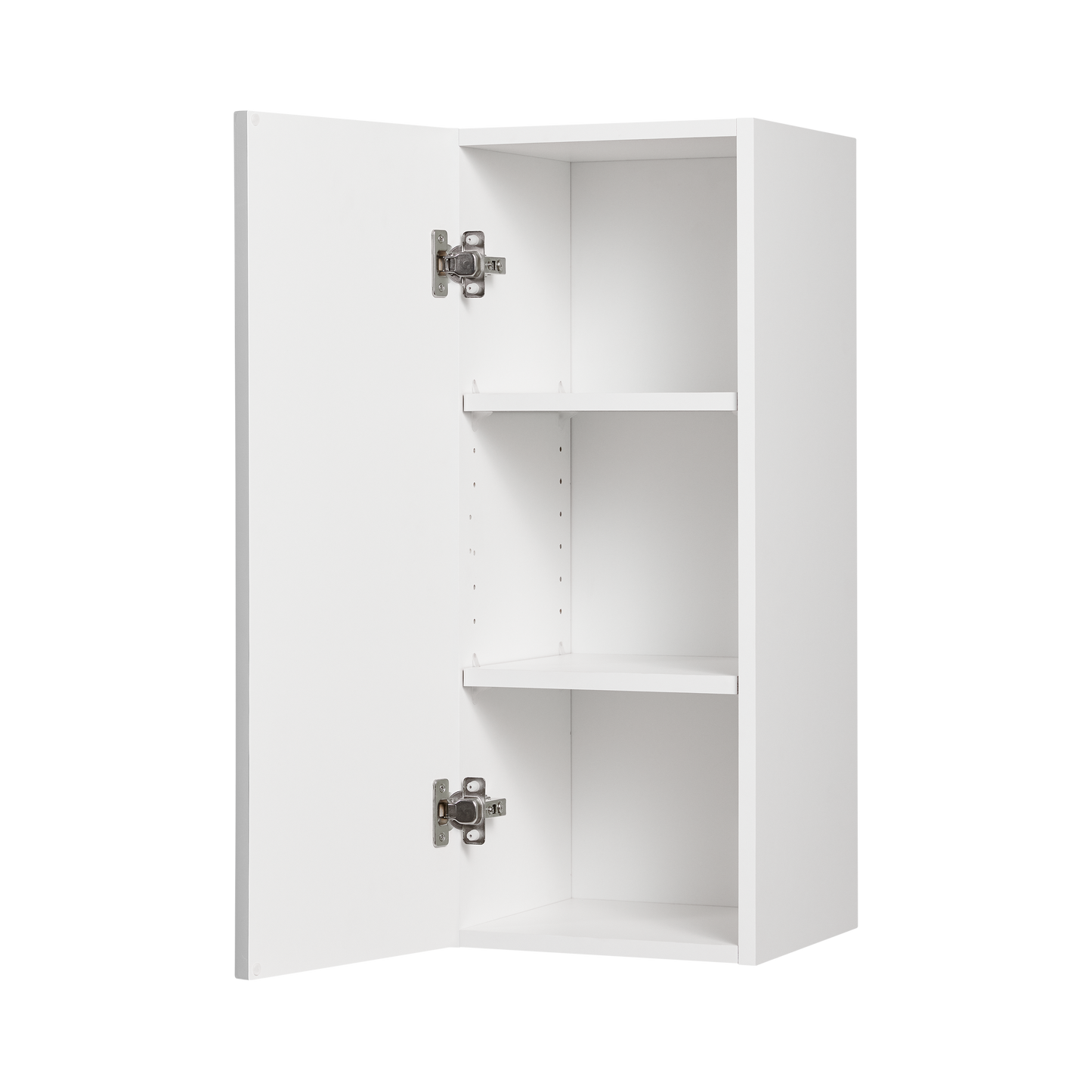 Cabinet de Haut - 1 Porte - 12 po de large x 36 po de hauteur - Polymère Shaker Gris