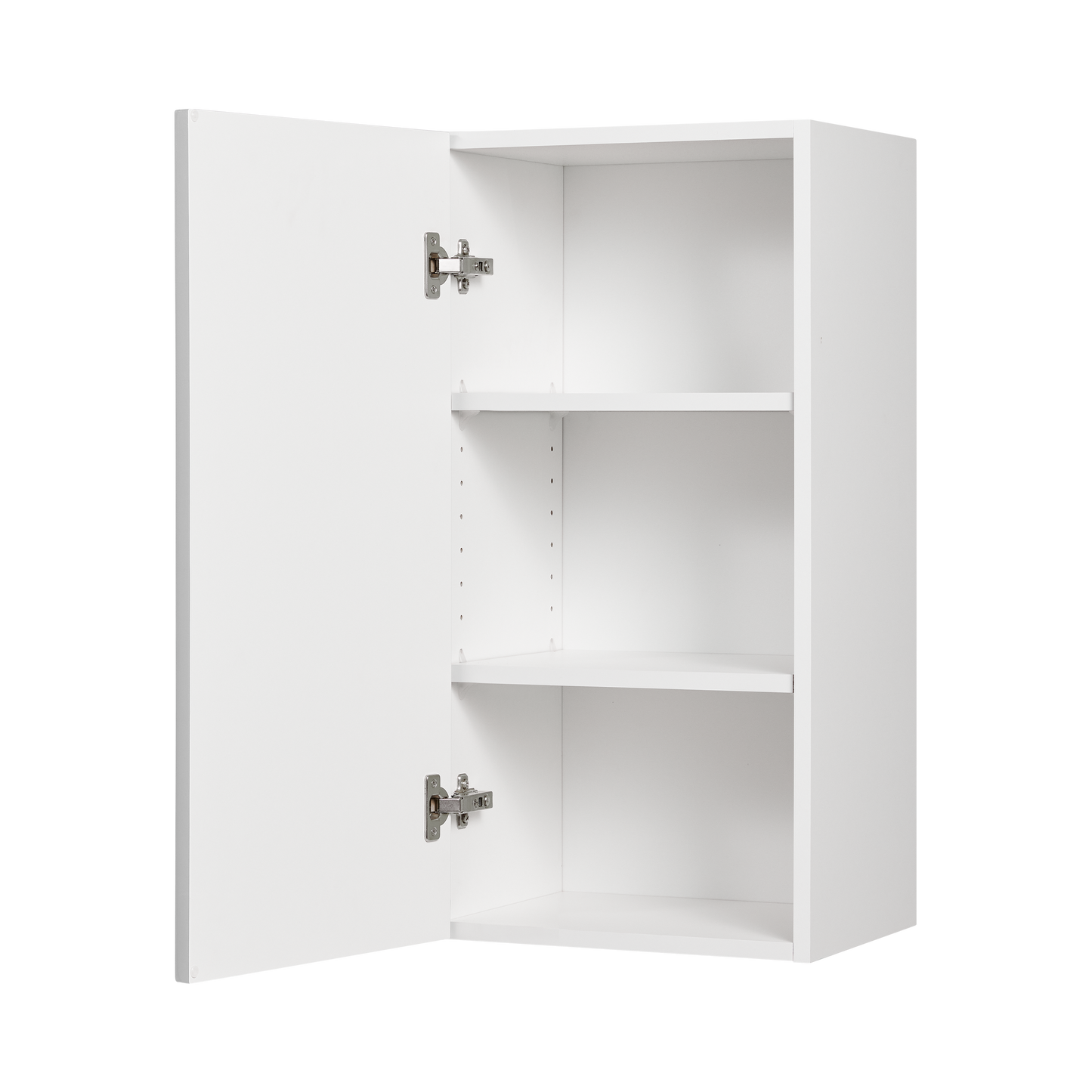 Cabinet de Haut - 1 Porte - 15 po de large x 36 po de hauteur - Polymère Shaker Gris
