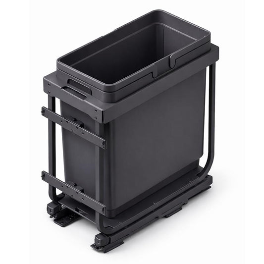 Poubelle Vibo Kombi 2.0 12 po. (300 mm) 33 L 1 bac anthracite